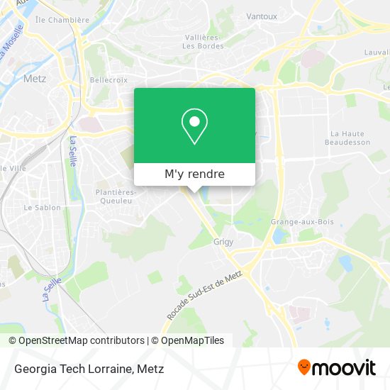 Georgia Tech Lorraine plan