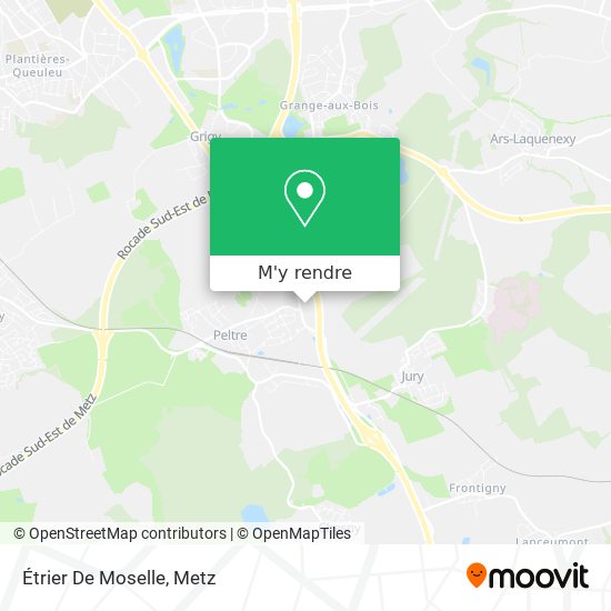 Étrier De Moselle plan