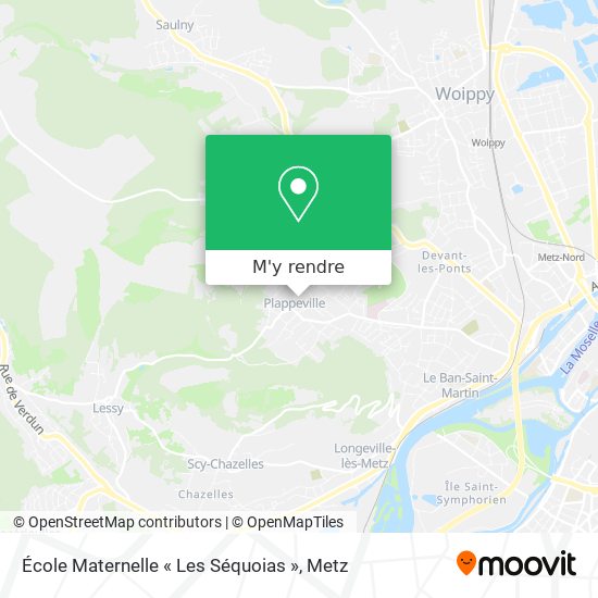 École Maternelle « Les Séquoias » plan