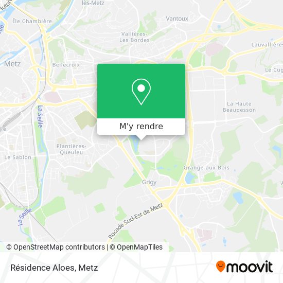 Résidence Aloes plan