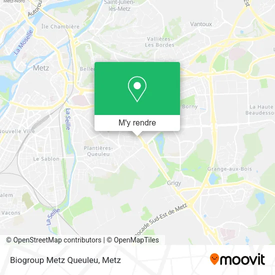 Biogroup Metz Queuleu plan