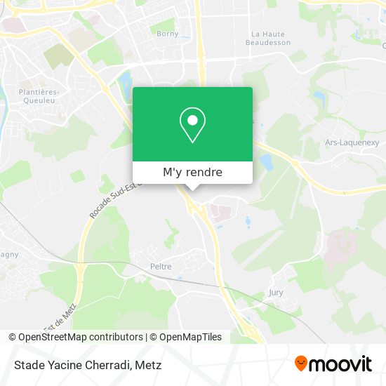 Stade Yacine Cherradi plan