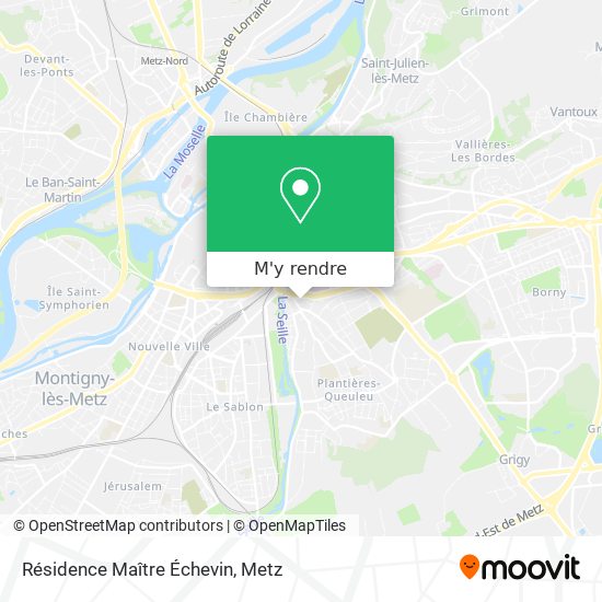 Résidence Maître Échevin plan