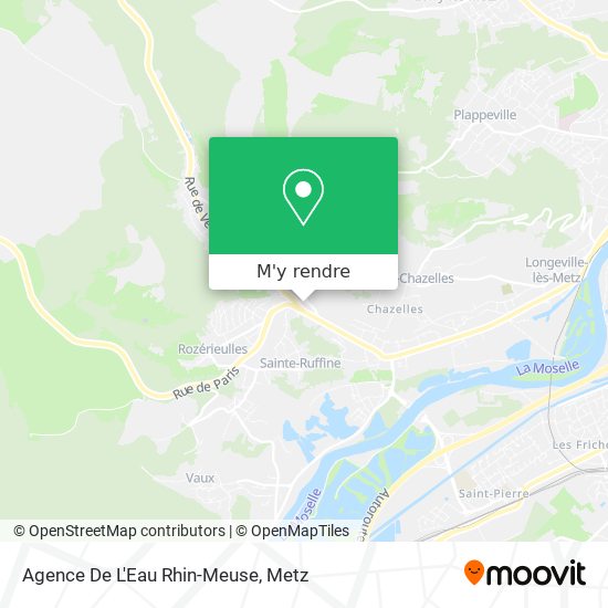 Agence De L'Eau Rhin-Meuse plan