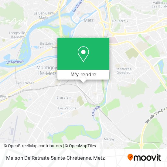 Maison De Retraite Sainte-Chrétienne plan