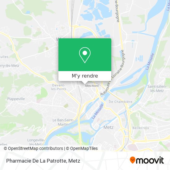 Pharmacie De La Patrotte plan