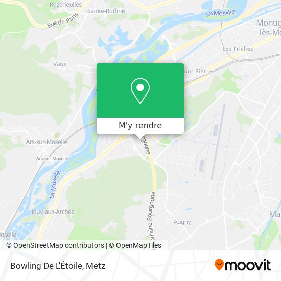 Bowling De L'Étoile plan