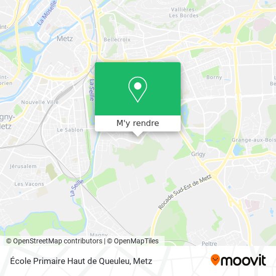 École Primaire Haut de Queuleu plan