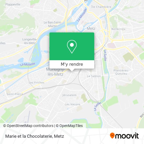 Marie et la Chocolaterie plan