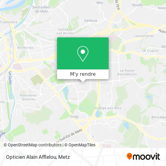 Opticien Alain Afflelou plan