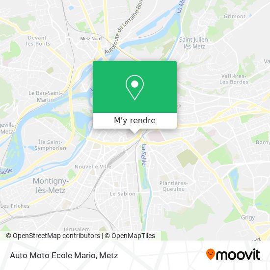Auto Moto Ecole Mario plan