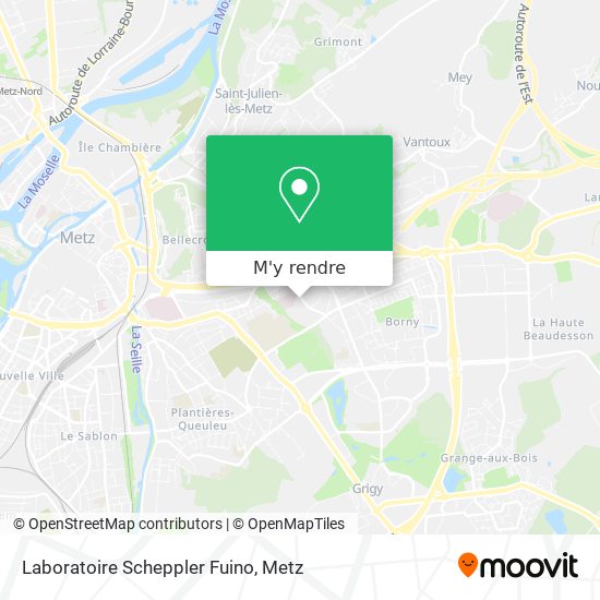 Laboratoire Scheppler Fuino plan