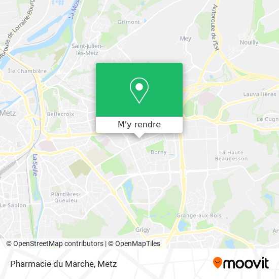 Pharmacie du Marche plan