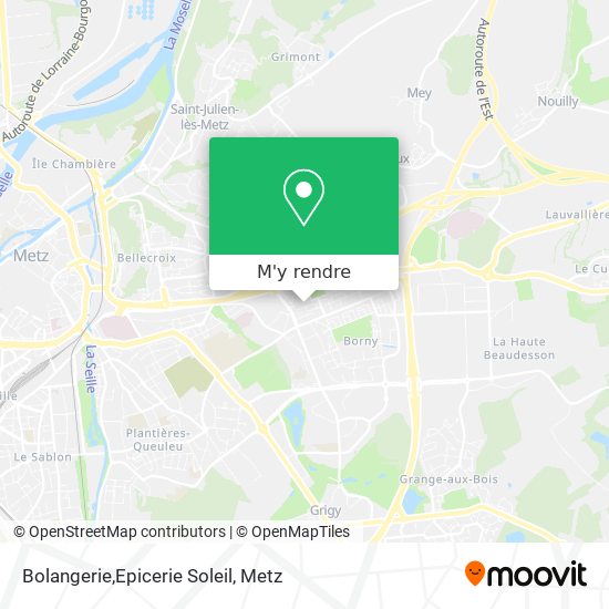 Bolangerie,Epicerie Soleil plan