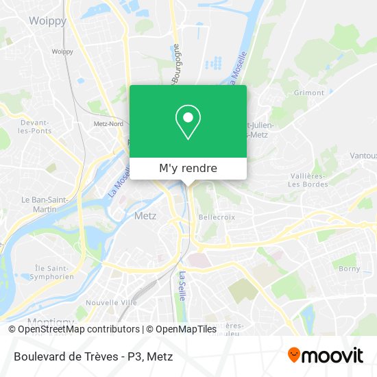 Boulevard de Trèves - P3 plan