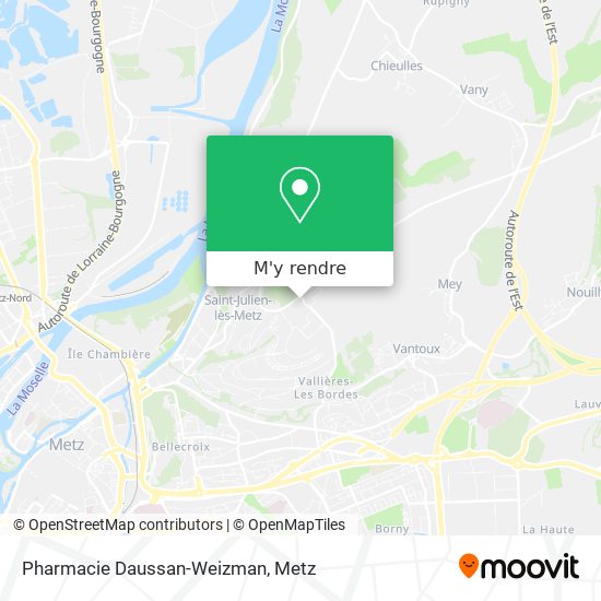 Pharmacie Daussan-Weizman plan