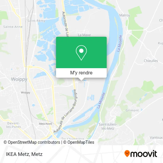 IKEA Metz plan