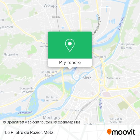 Le Pilâtre de Rozier plan