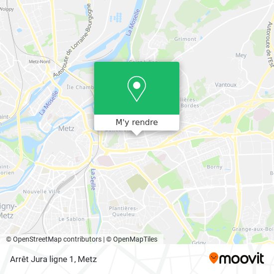 Arrêt Jura ligne 1 plan
