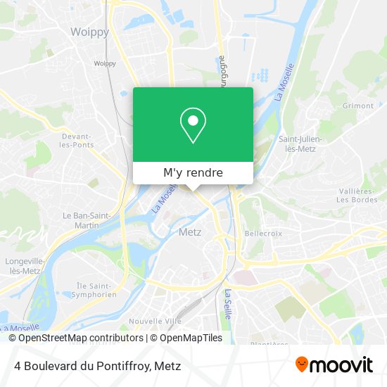 4 Boulevard du Pontiffroy plan
