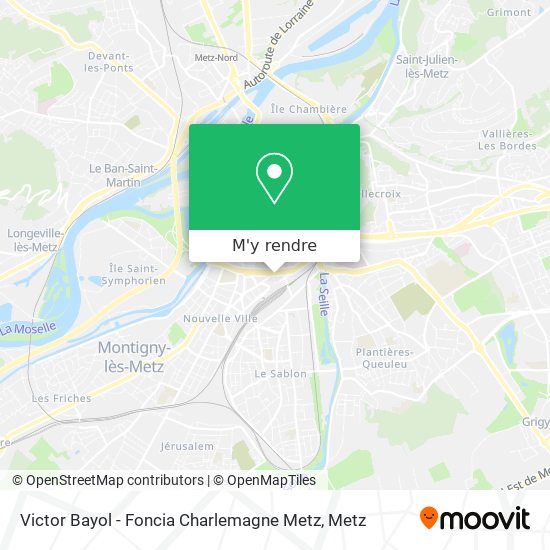 Victor Bayol - Foncia Charlemagne Metz plan
