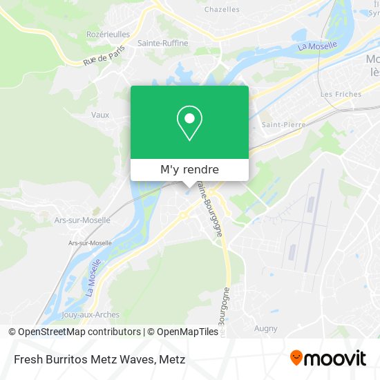 Fresh Burritos Metz Waves plan