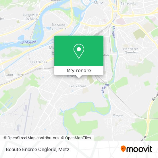 Beauté Encrée Onglerie plan