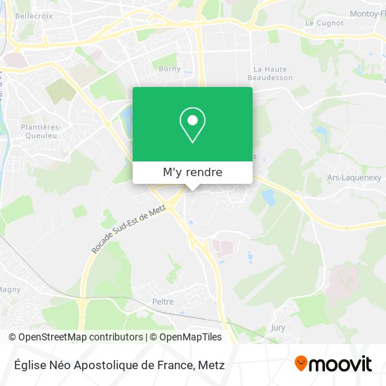 Église Néo Apostolique de France plan