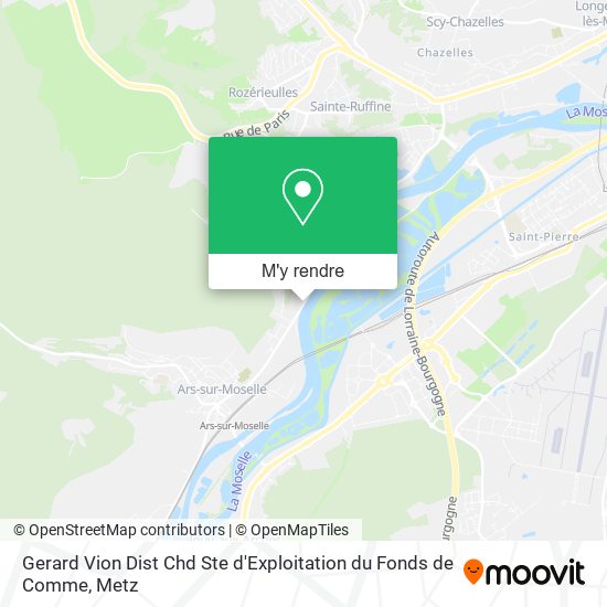 Gerard Vion Dist Chd Ste d'Exploitation du Fonds de Comme plan