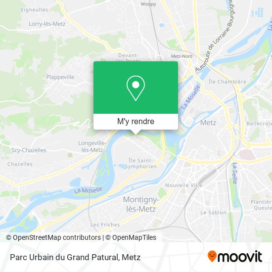 Parc Urbain du Grand Patural plan