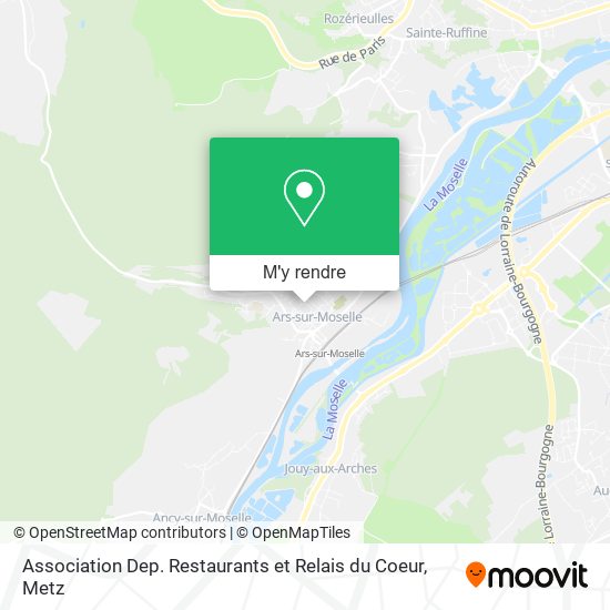 Association Dep. Restaurants et Relais du Coeur plan