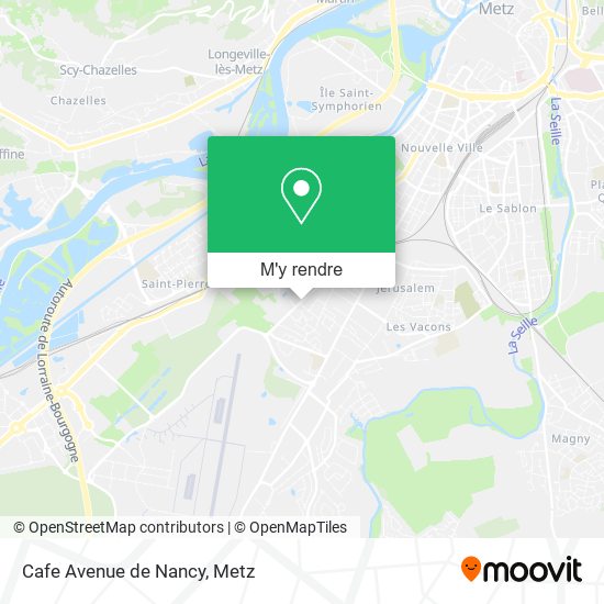Cafe Avenue de Nancy plan