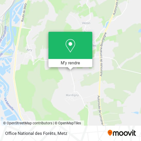 Office National des Forêts plan