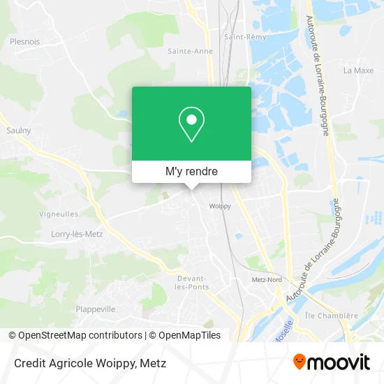 Credit Agricole Woippy plan