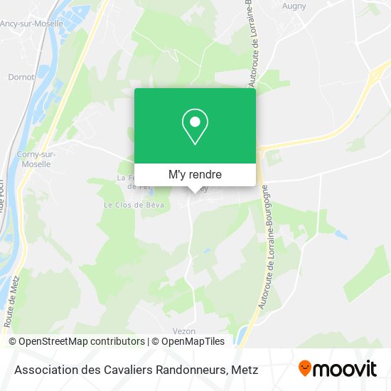 Association des Cavaliers Randonneurs plan