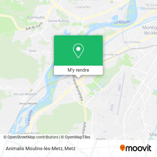 Animalis Moulins-lès-Metz plan
