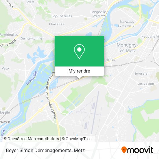 Beyer Simon Déménagements plan