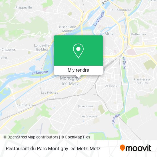 Restaurant du Parc Montigny les Metz plan