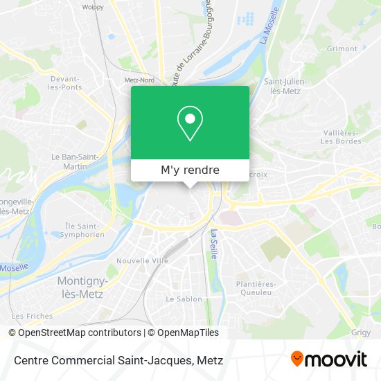 Centre Commercial Saint-Jacques plan