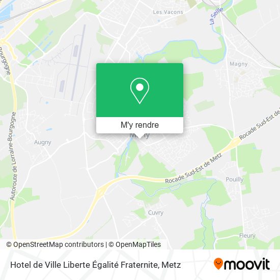 Hotel de Ville Liberte Égalité Fraternite plan