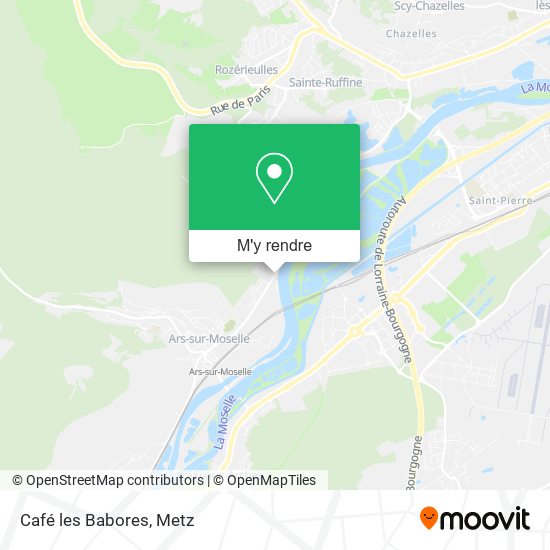 Café les Babores plan