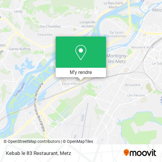 Kebab le 83 Restaurant plan