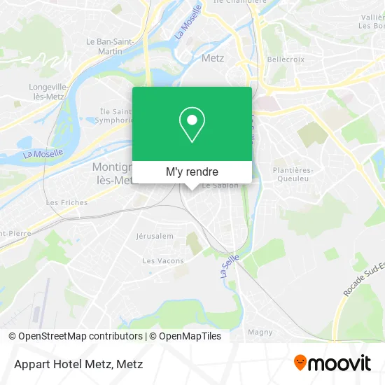 Appart Hotel Metz plan
