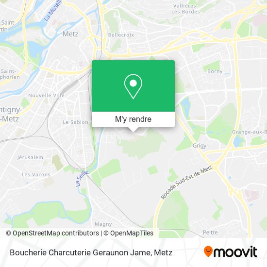 Boucherie Charcuterie Geraunon Jame plan