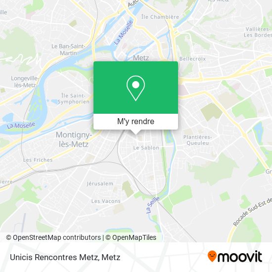 Unicis Rencontres Metz plan