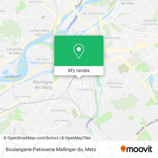 Boulangerie-Patisserie Mellinger do plan