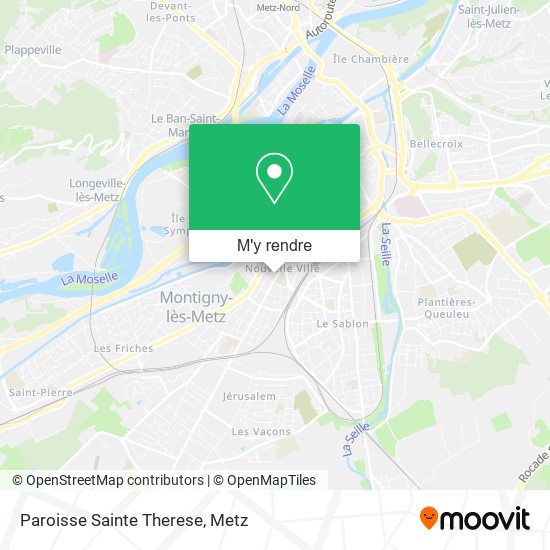 Paroisse Sainte Therese plan
