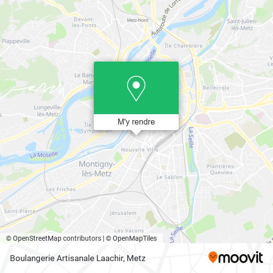 Boulangerie Artisanale Laachir plan