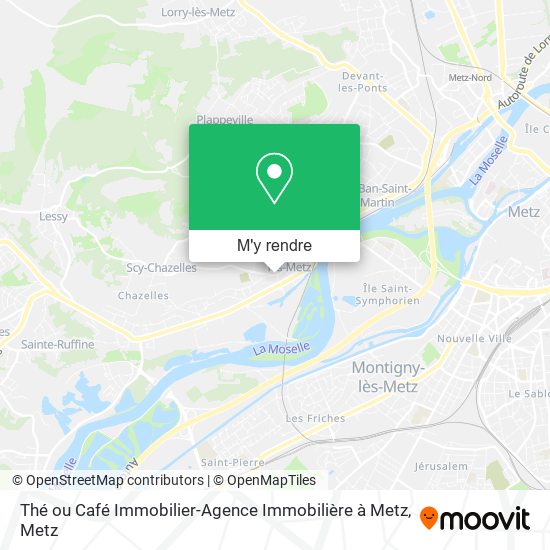 Thé ou Café Immobilier-Agence Immobilière à Metz plan