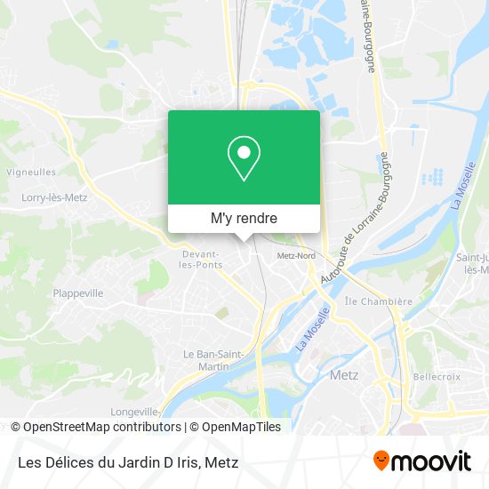 Les Délices du Jardin D Iris plan